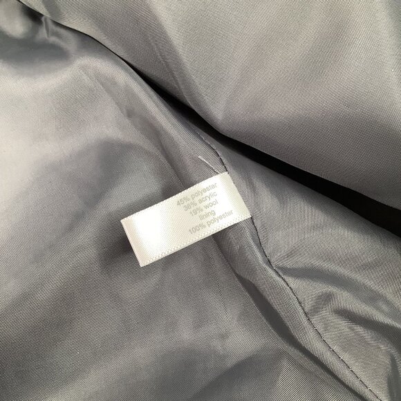 Fashion Bug Blazer 16W Women’s Red & Gray Plaid Tweed With Button Closure Office - Picture 8 of 9